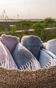 Mini Herringbone Throw