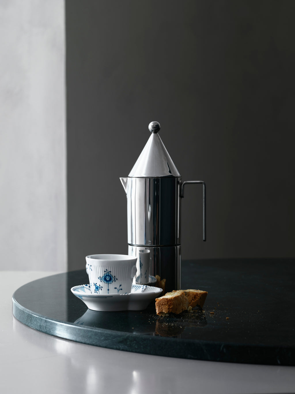 Blue Elements Espresso Cup & Saucer 3.25 Oz