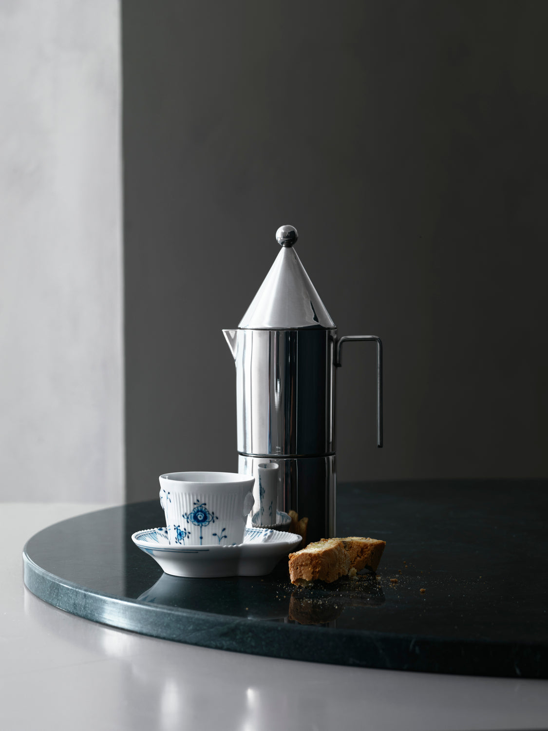 Blue Elements Espresso Cup & Saucer 3.25 Oz