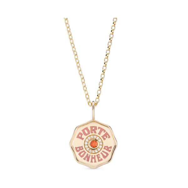 MiniPorteBonheurNecklacewithDi