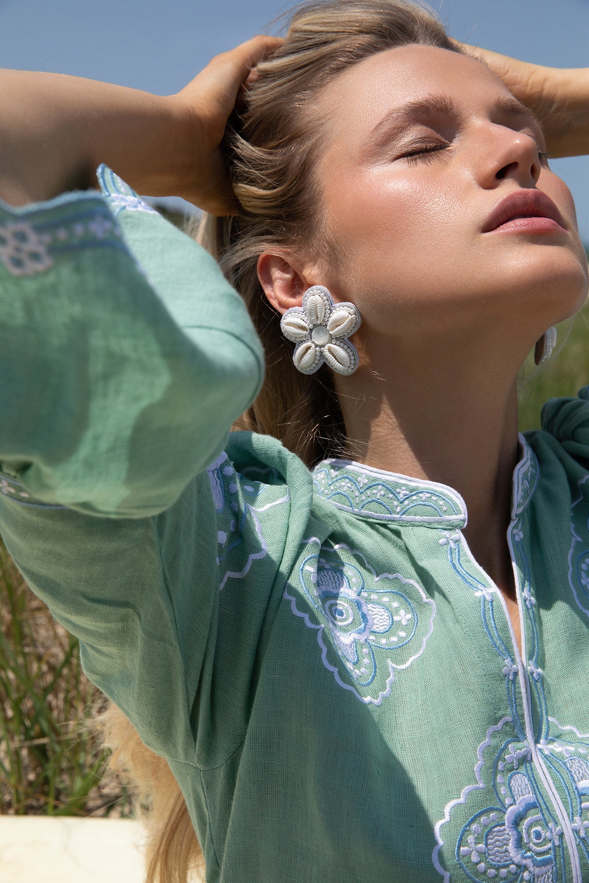 Mint Willow Mini Dress