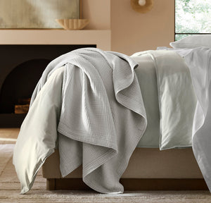 Dream Throw Blanket in Mist