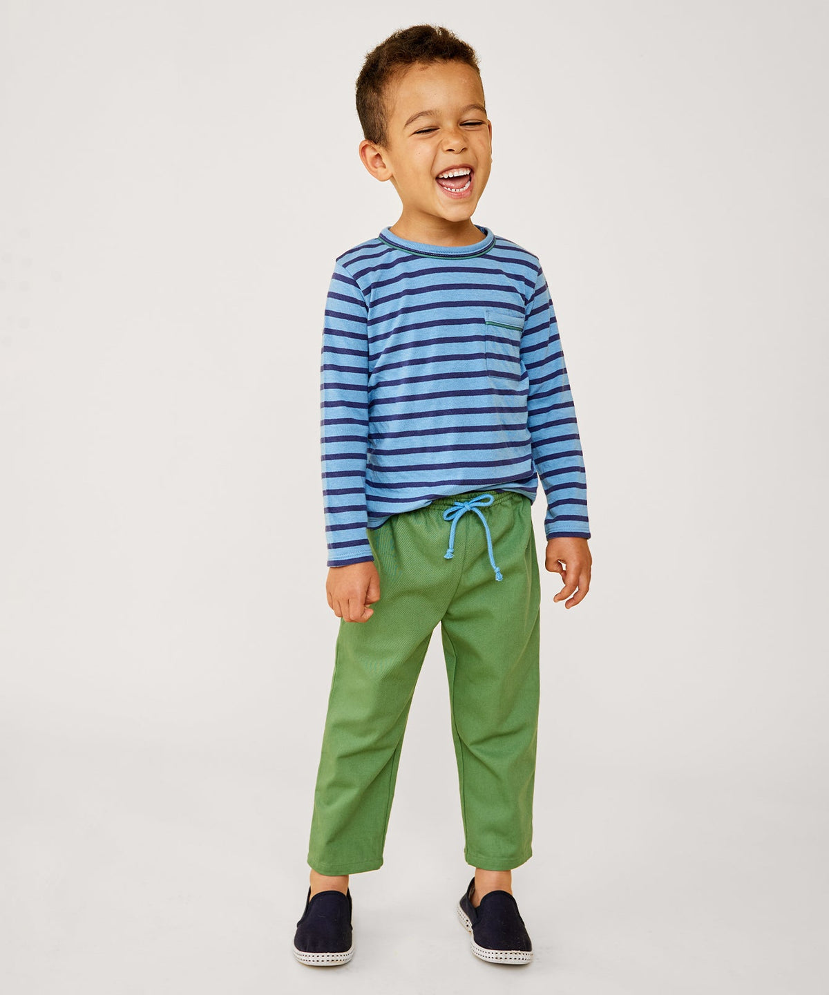 Edward T-Shirt in Ocean Stripe