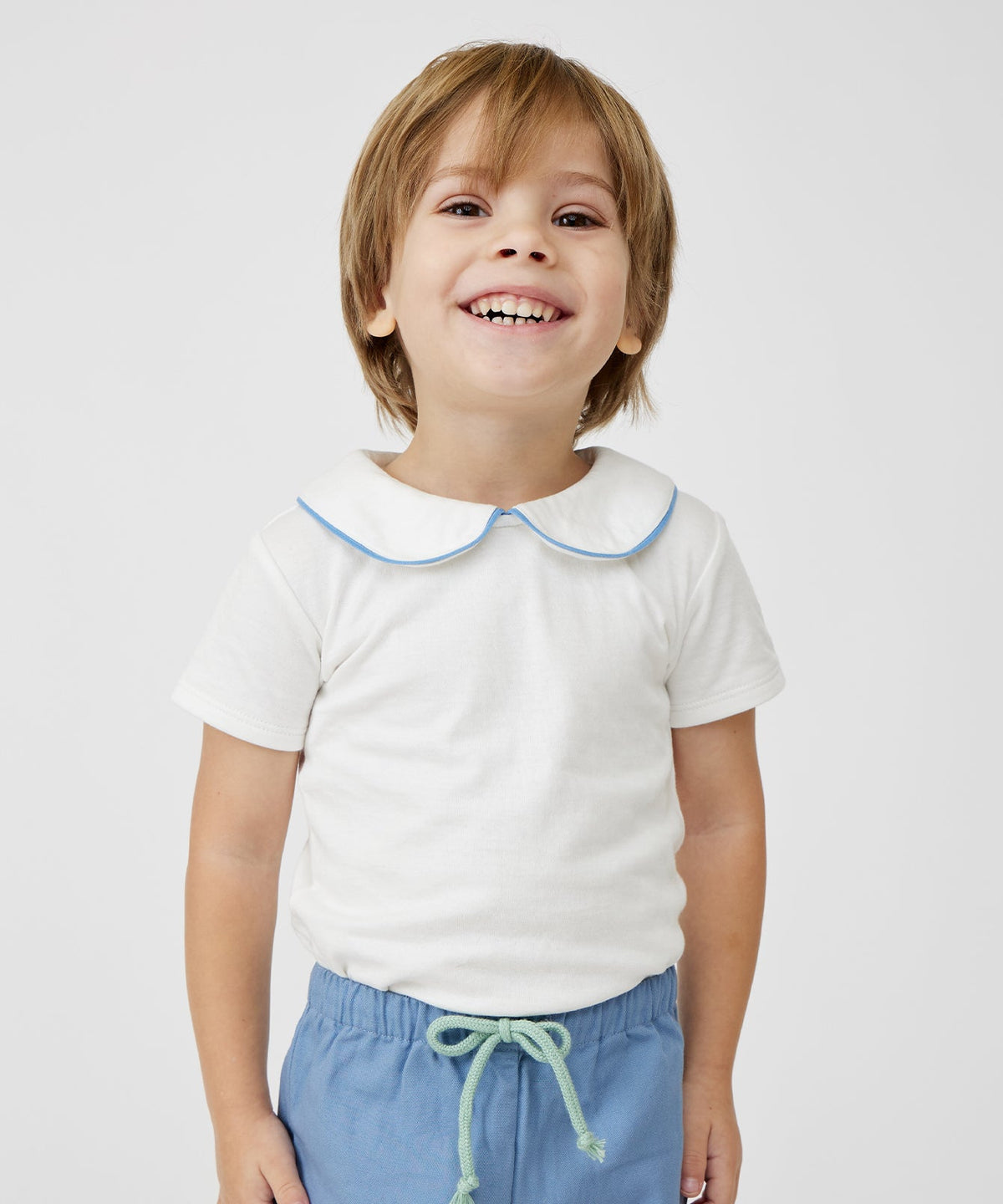 Pan One-Piece in Blue Piping