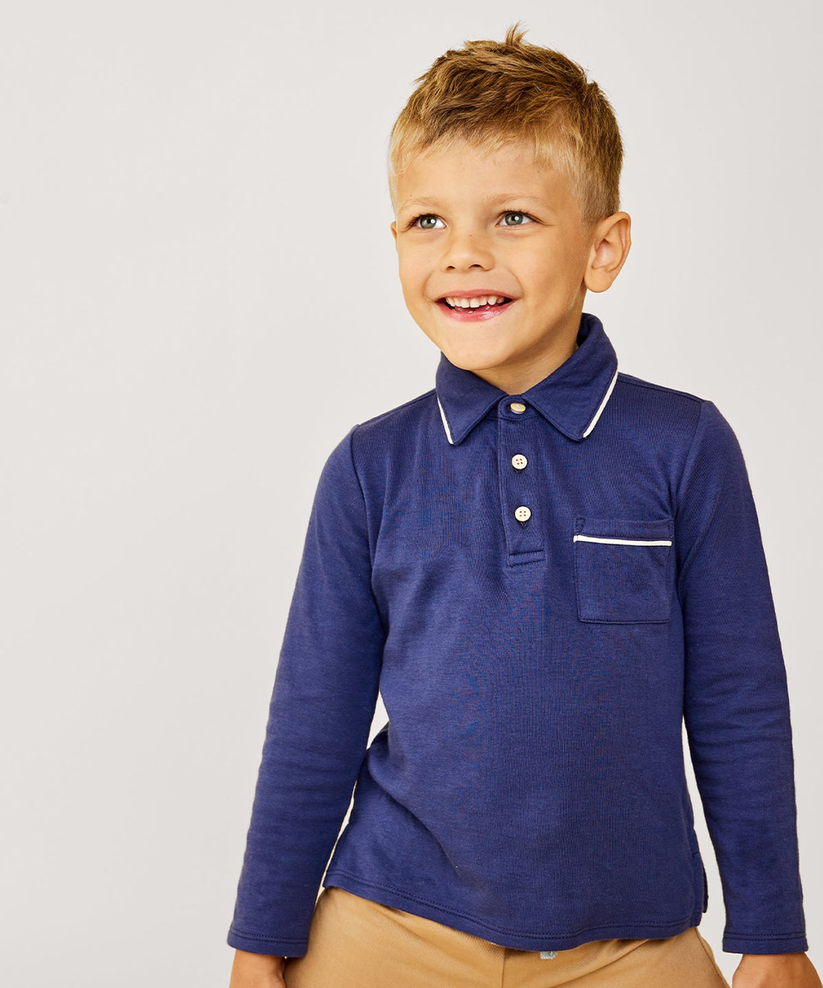 Parker Polo in Navy