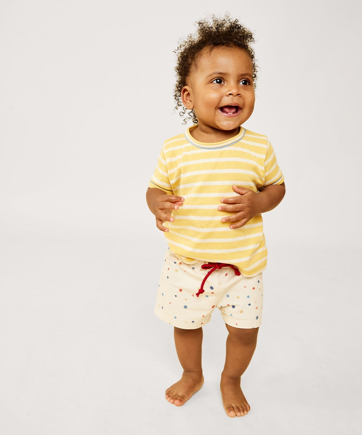 Willie Baby T-Shirt with Stripe