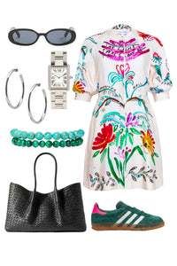 Molly Dress in Anniversary Print