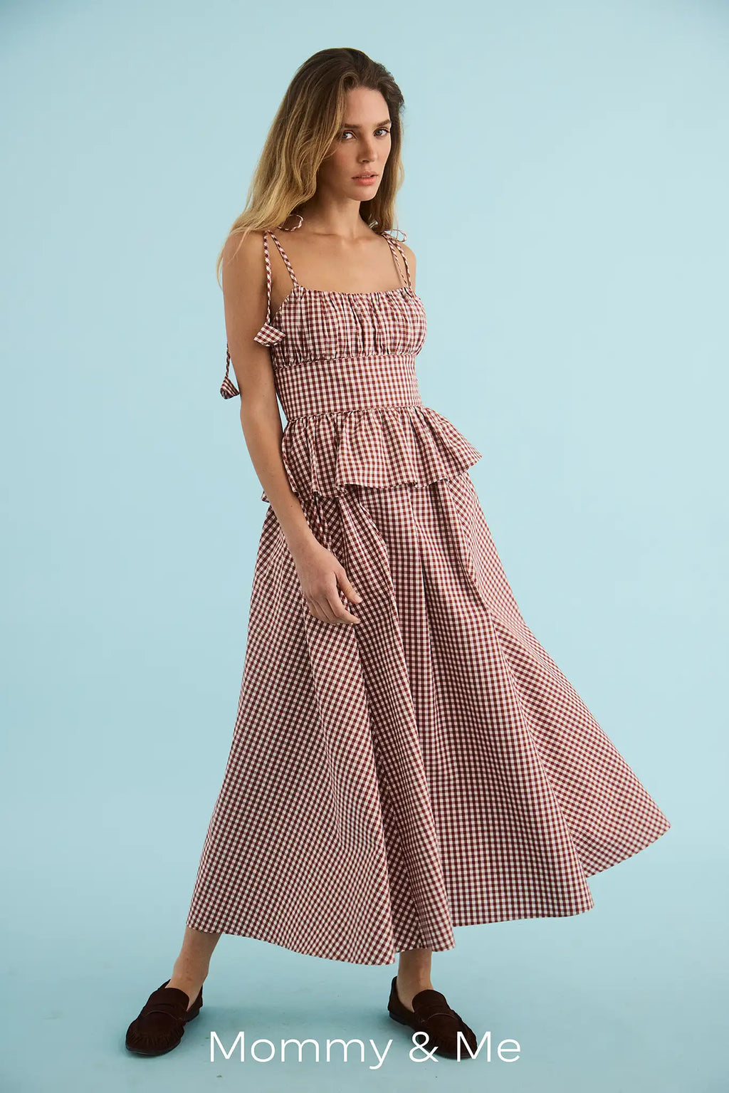 Betsy Dress in Cotswold Check.