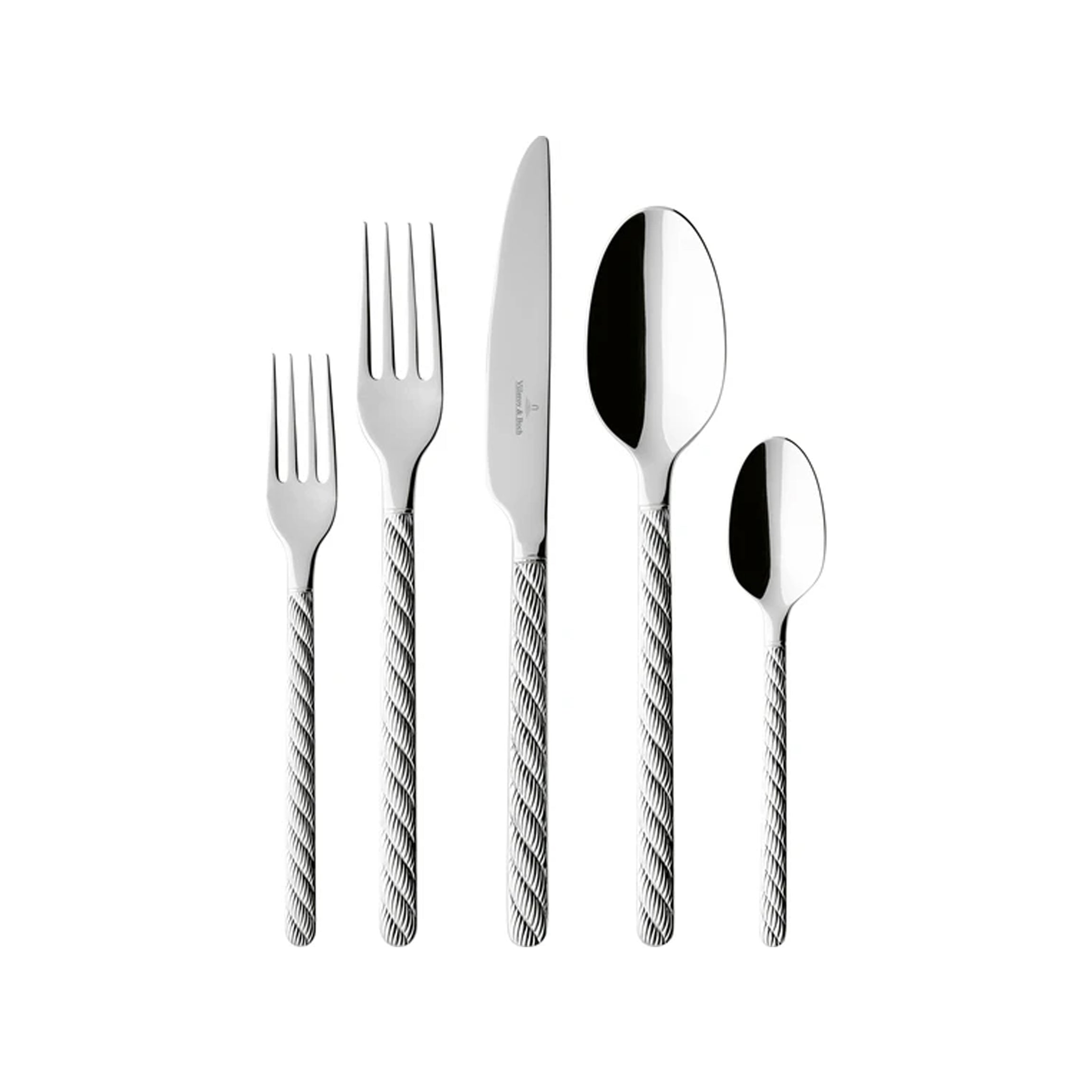 Montauk 20-Piece Flatware Set in Silver
