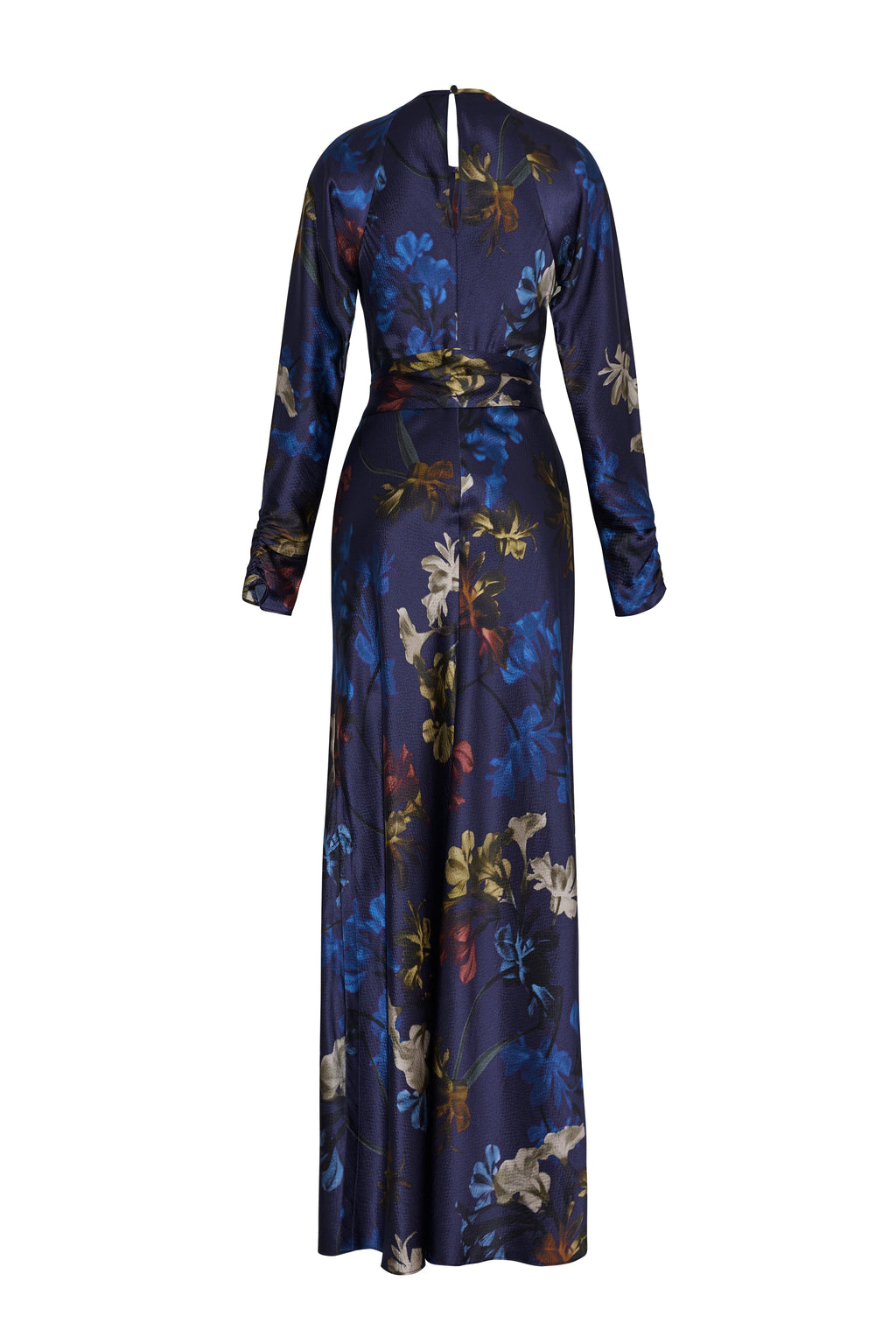 Montgomery Dress in Elysian Flora Navy