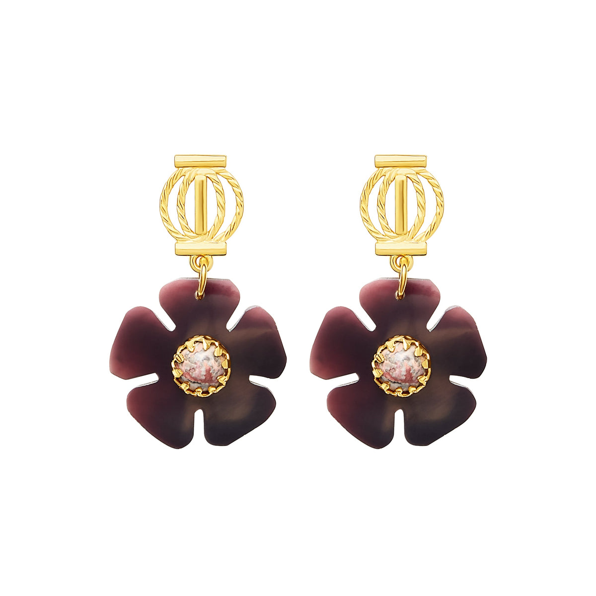 Moonflower Earrings