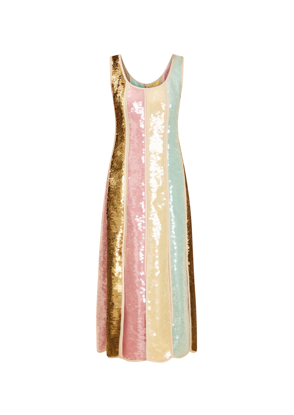 Monte Carlo Midi Dress in Baroque Sequin
