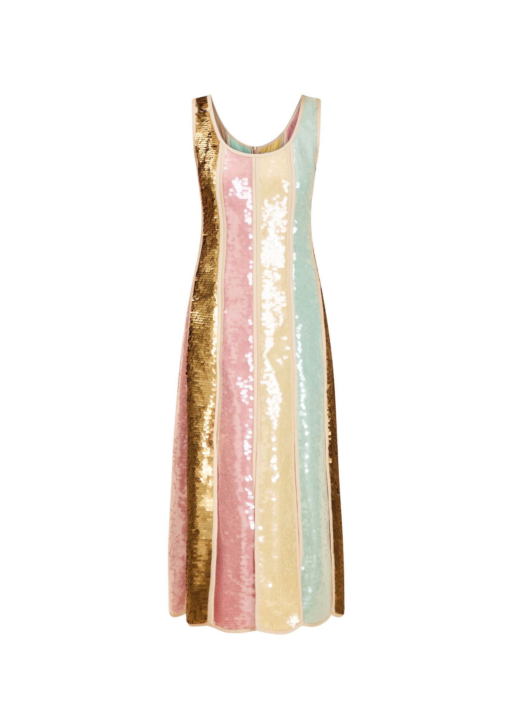 Monte Carlo Midi Dress in Baroque Sequin