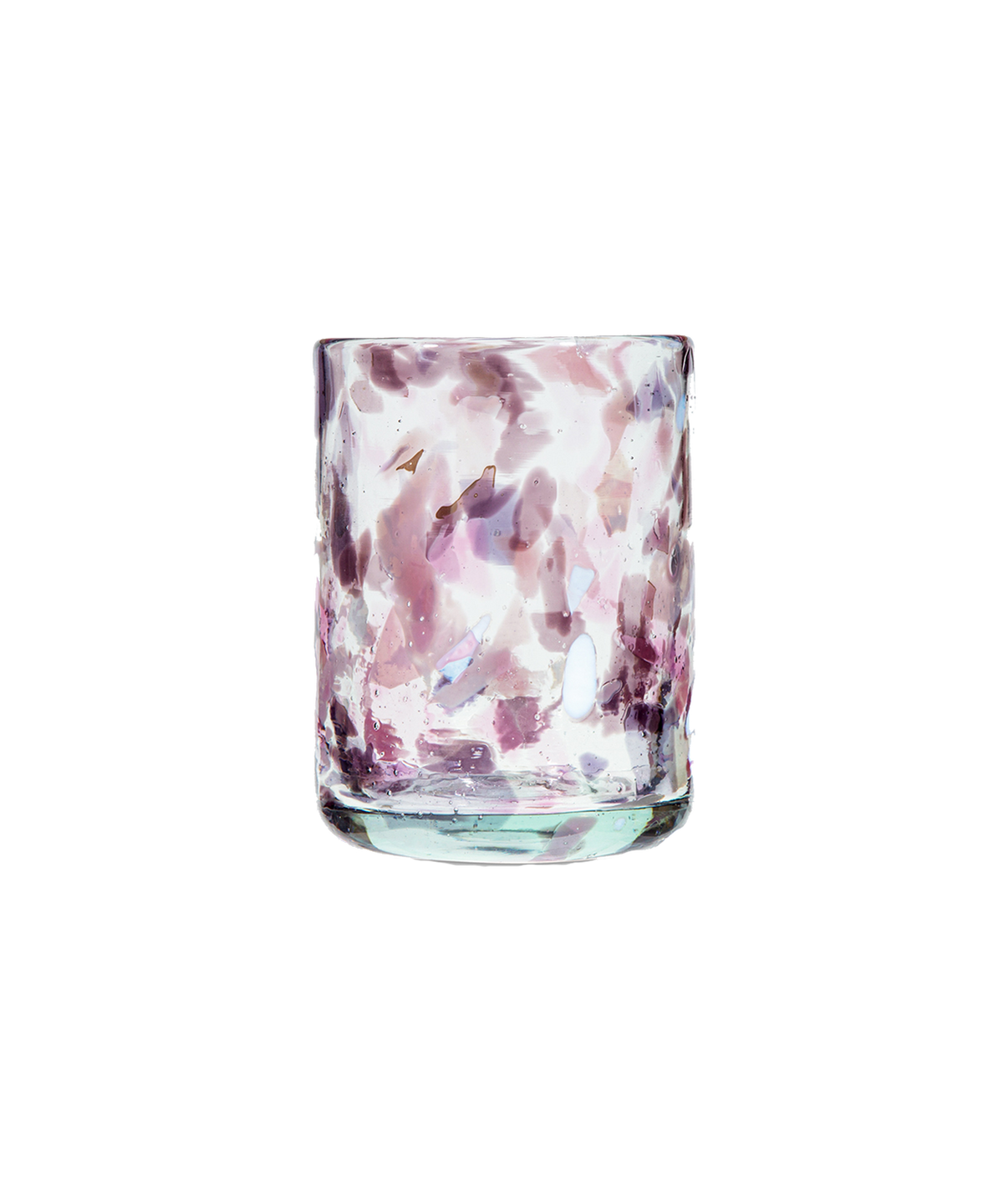 Late Afternoon Pink Morada Glass Tumbler