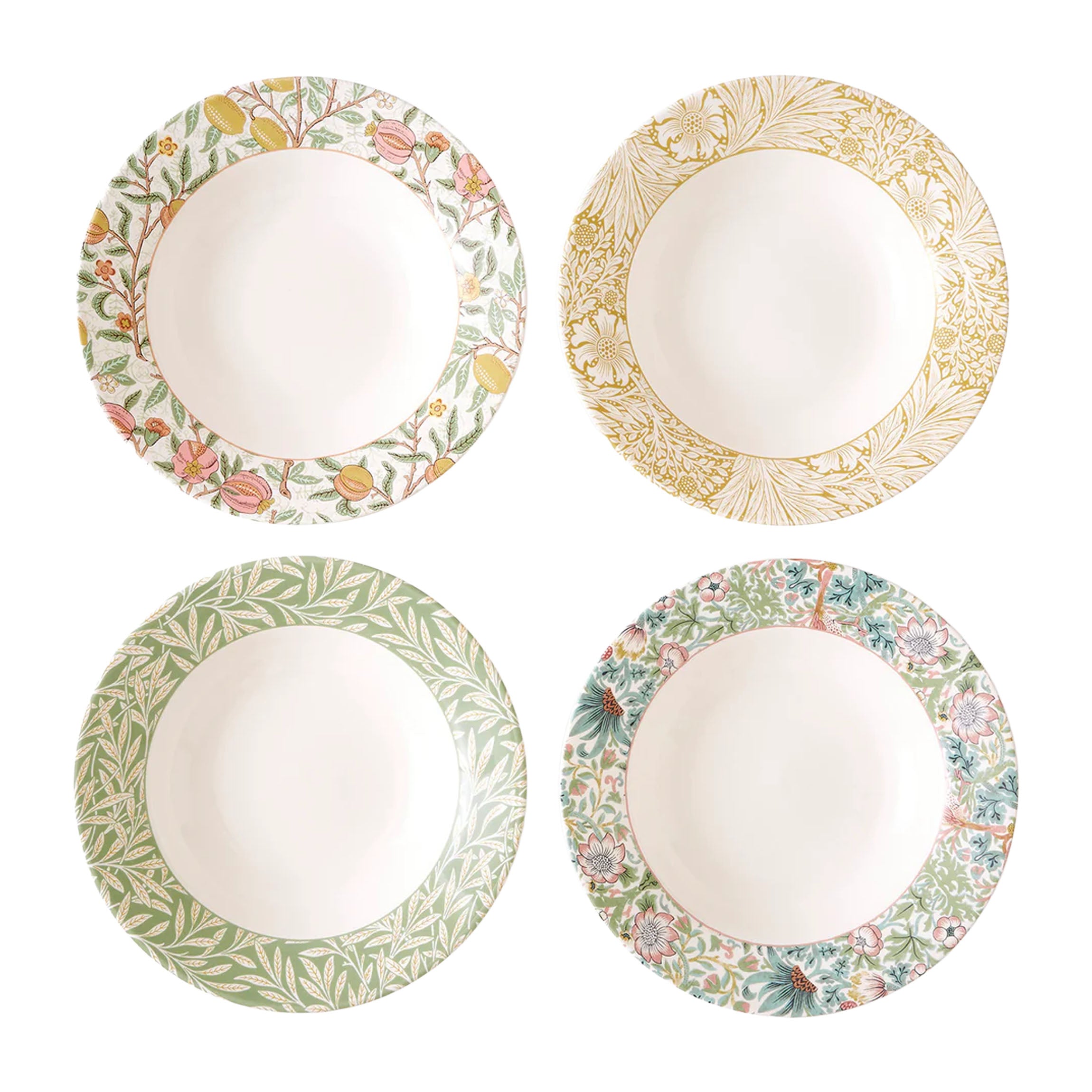 Morris & Co. Bistro Pasta Bowls, Set of 4