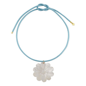 Mother of pearl daisy charm
