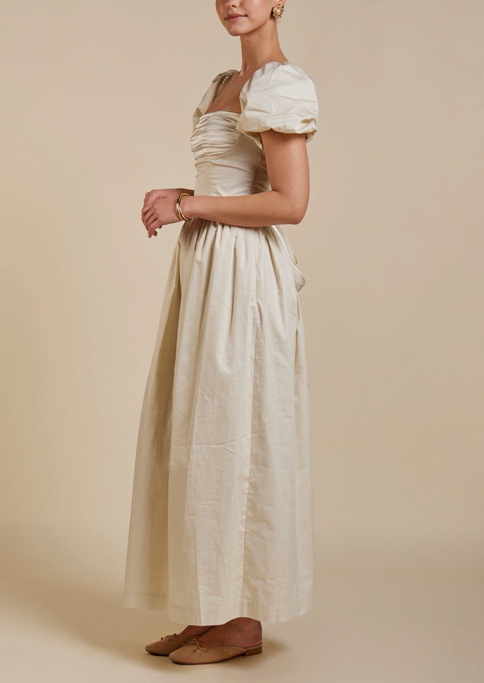 Matilda Maxi Dress in Ivory