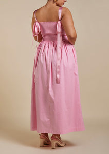 Elin Maxi Dress in Pink
