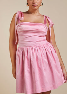 Elin Mini Dress in Pink