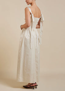 Elin Maxi Dress in Ivory