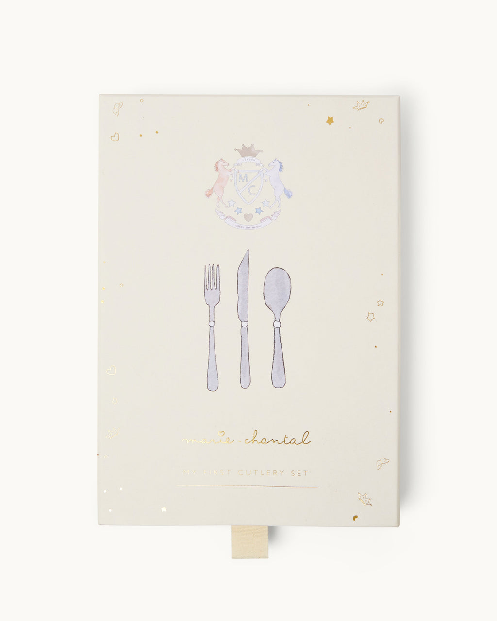 My First Cutlery Set in Crest