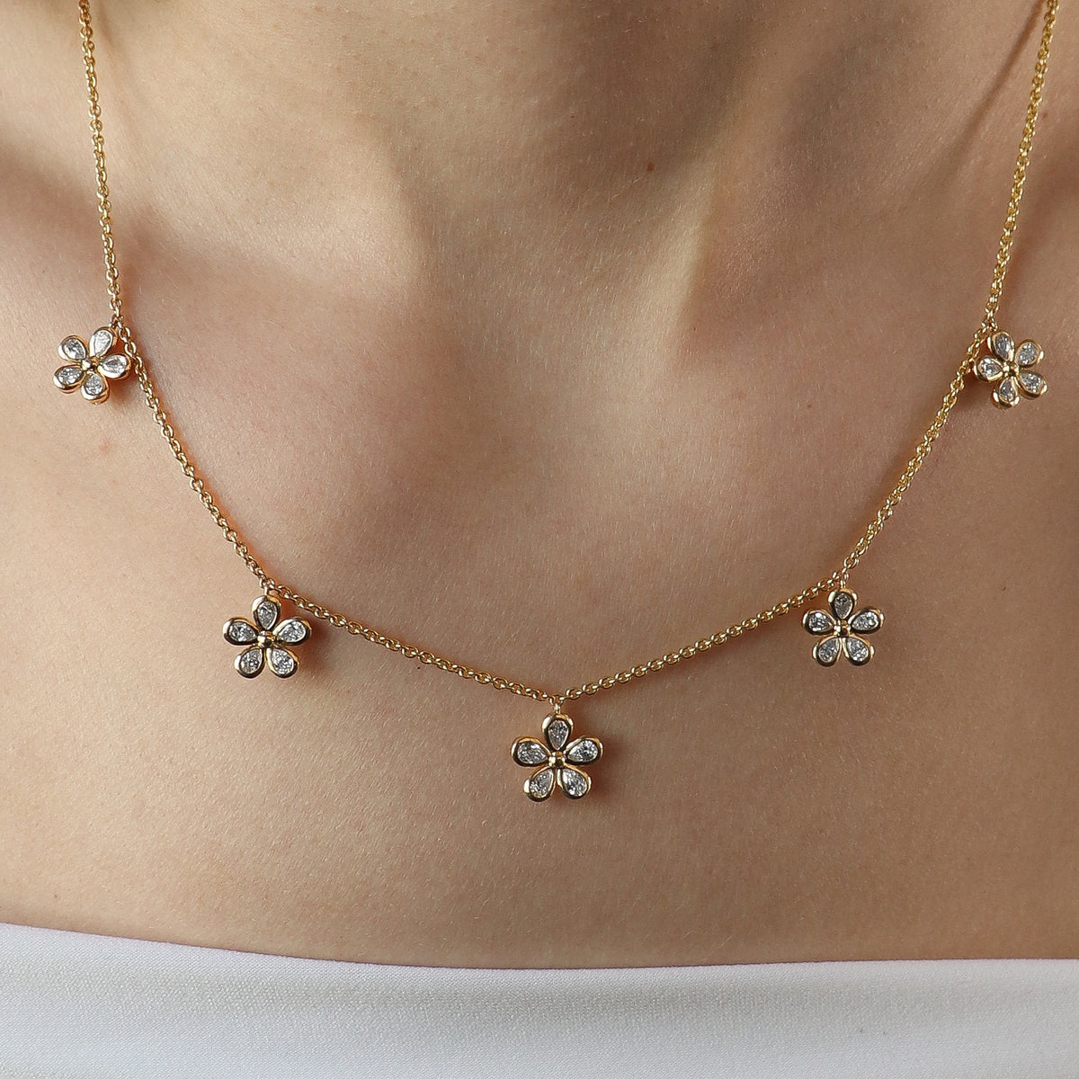 Bloom Diamond Necklace