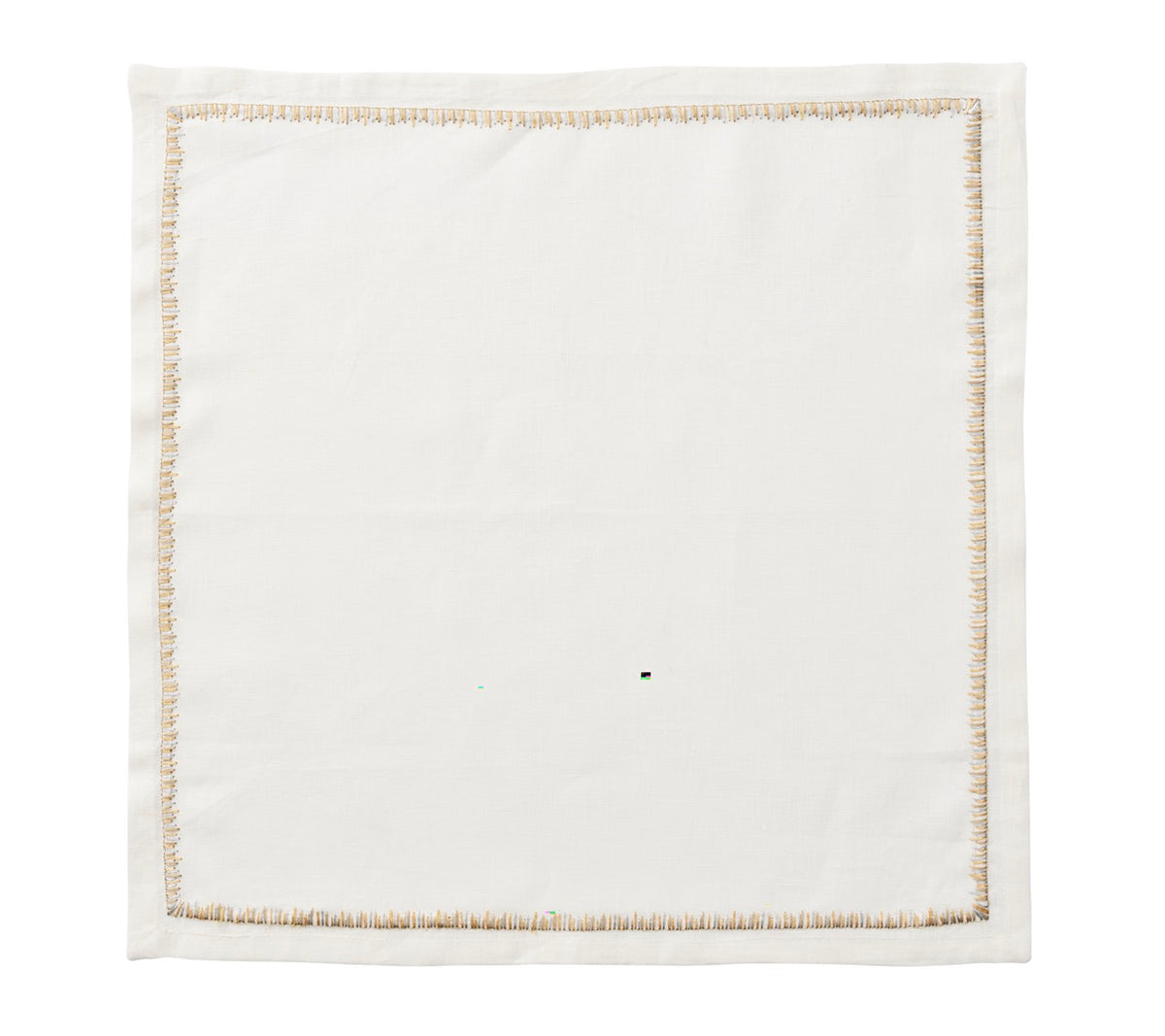Filament Napkin in White, Gold & Silver, Set of 4