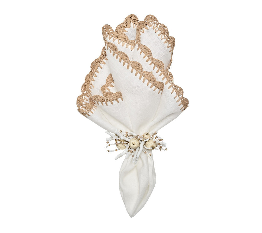 Shell Edge Napkins, Set of 4