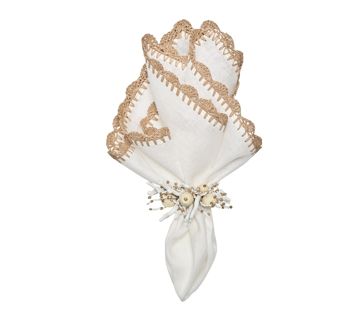 Shell Edge Napkins, Set of 4