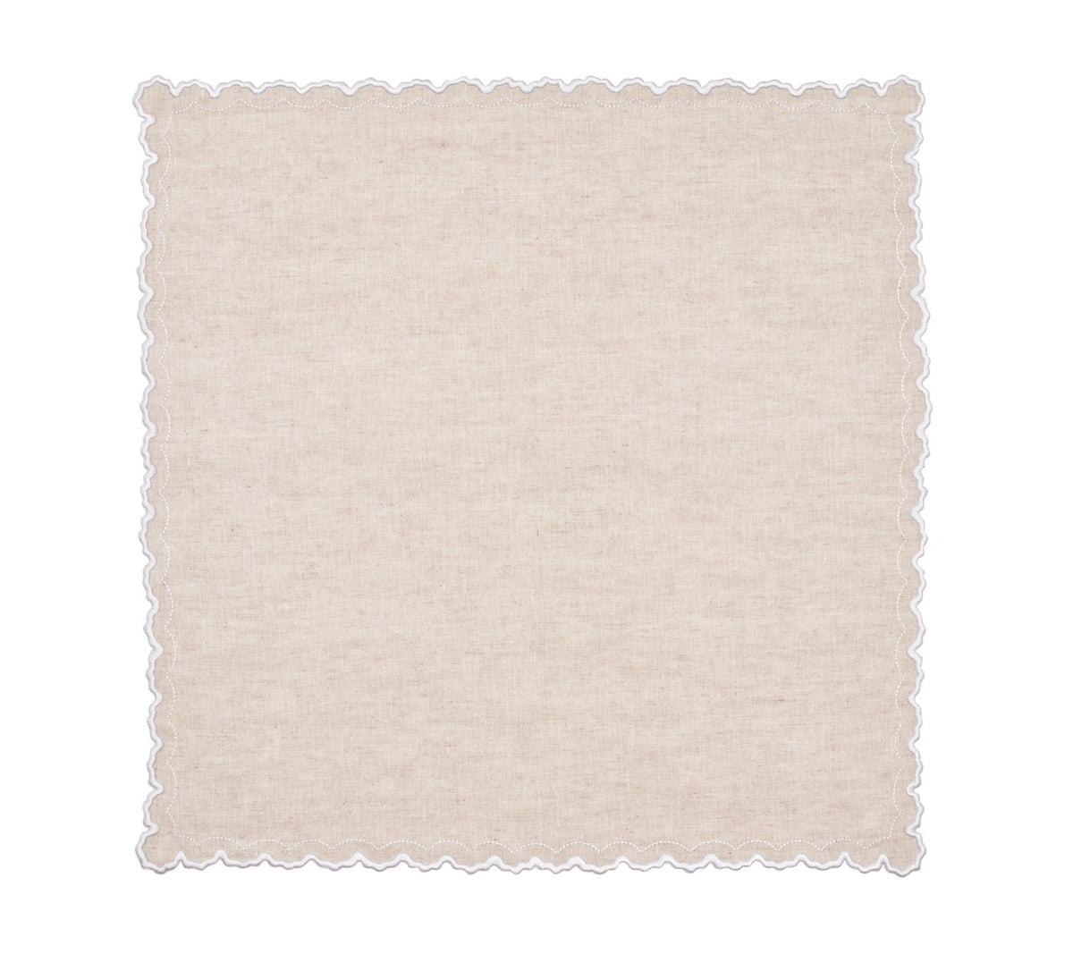 Arches Napkin in Natural & White, Set of 4