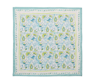 Mira Napkin in Seafoam & Green, Set of 4