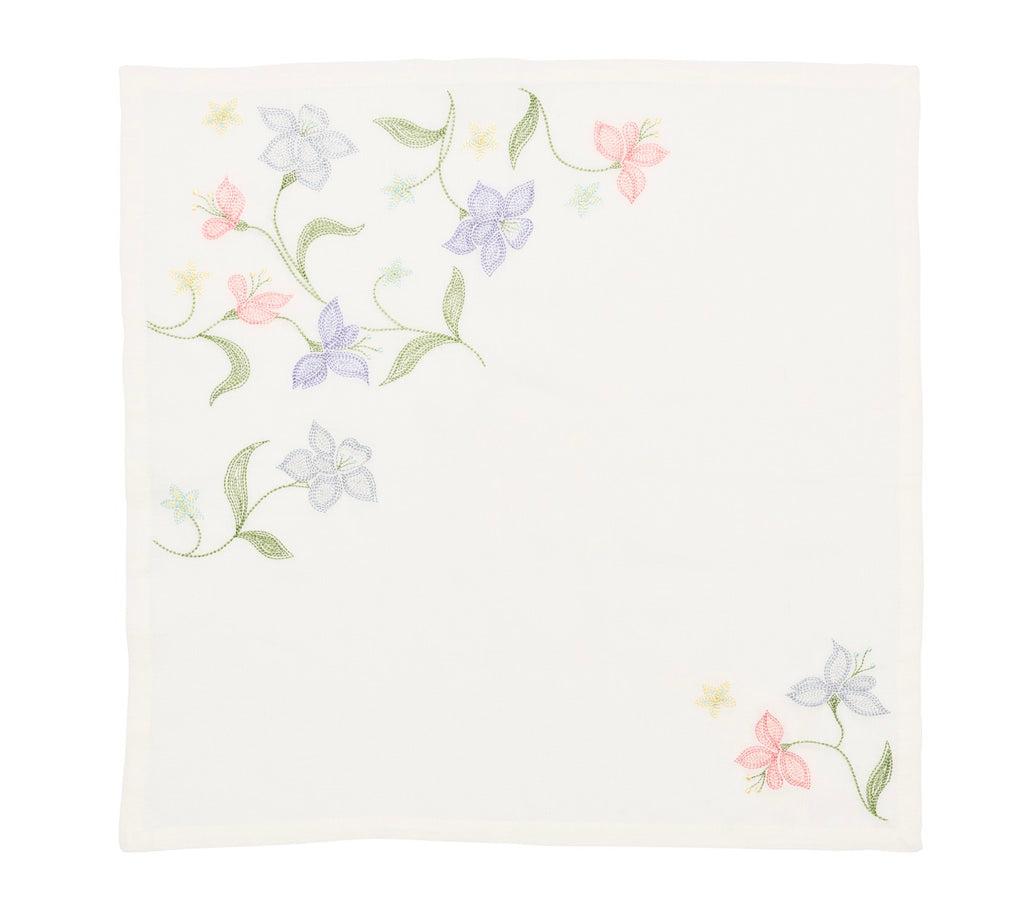 Vista Napkin in White & Multi, Set of 4