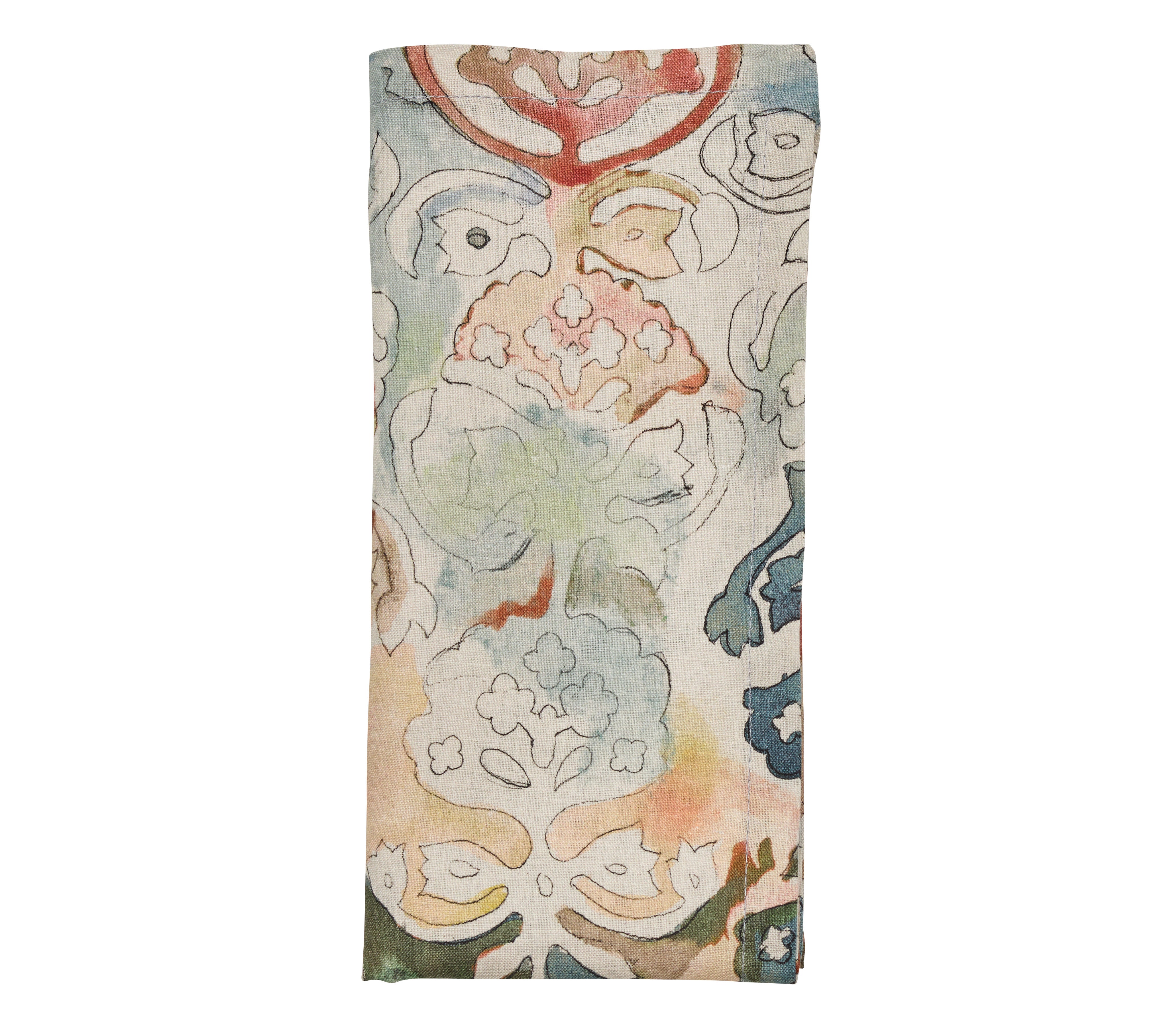 Giverny Napkin in Multi, Set of 4