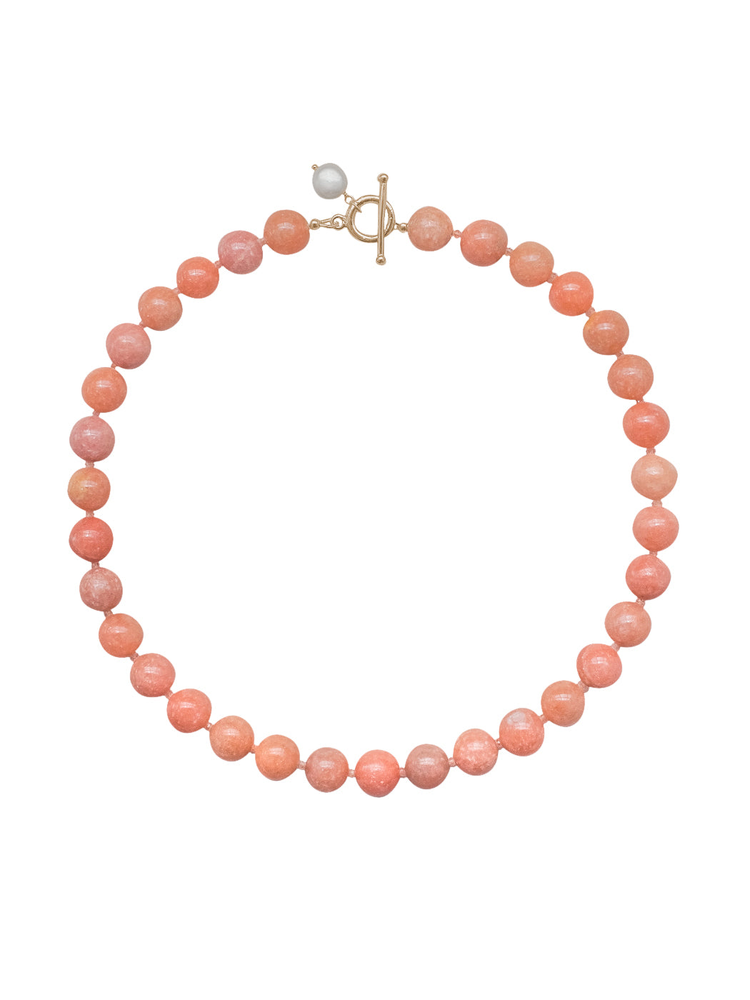 Nadine Necklace in Coral