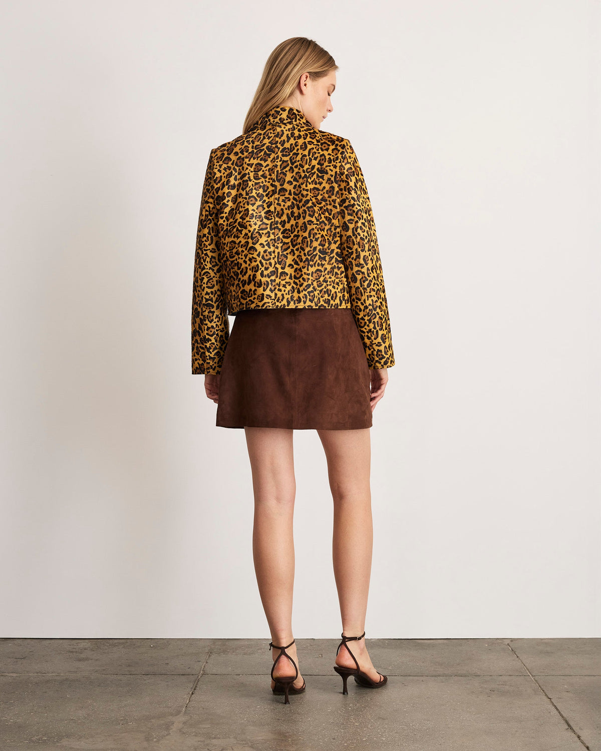 Naomi Jacket in Brown Multi