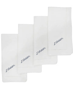 L’Chaim Dinner Napkins, Set of 12