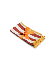 Large Napkins in Riviera Mattone, Set of 2