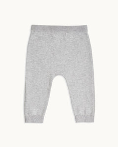 Pointelle Star Crawler Set in Grey