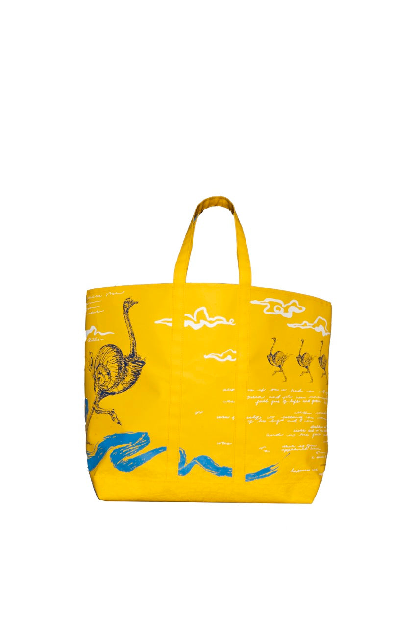 Flight of Fancy Carryall in Yellow