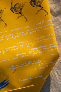 Flight of Fancy Carryall in Yellow