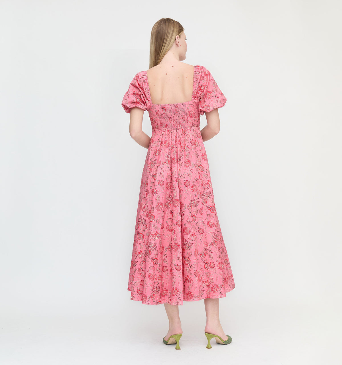 The Matilda Dress in Pink Pimlico Floral