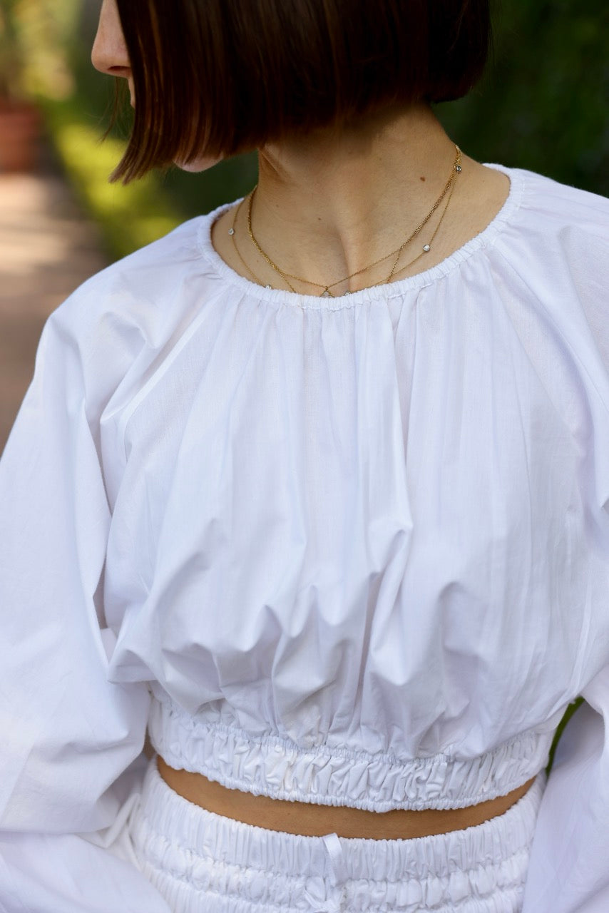 Newport Top in White