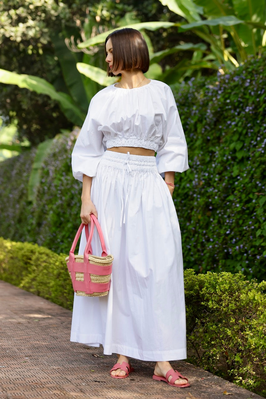 Newport Skirt in White