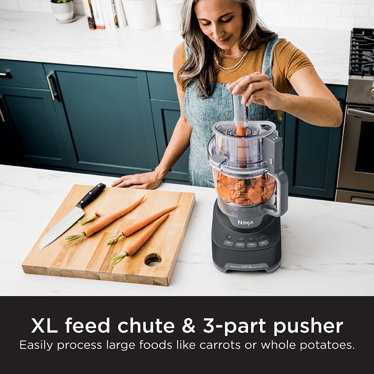 Professional XL 12-Cup Food Processor with Storage Box