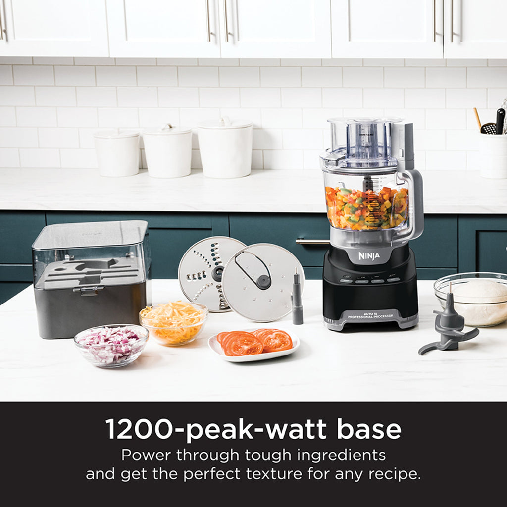 Professional XL 12-Cup Food Processor with Storage Box
