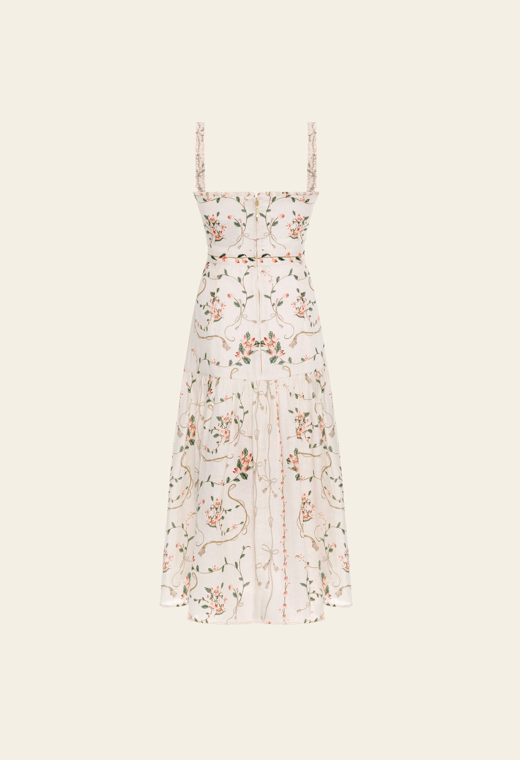 Níspero Navegante Midi Dress