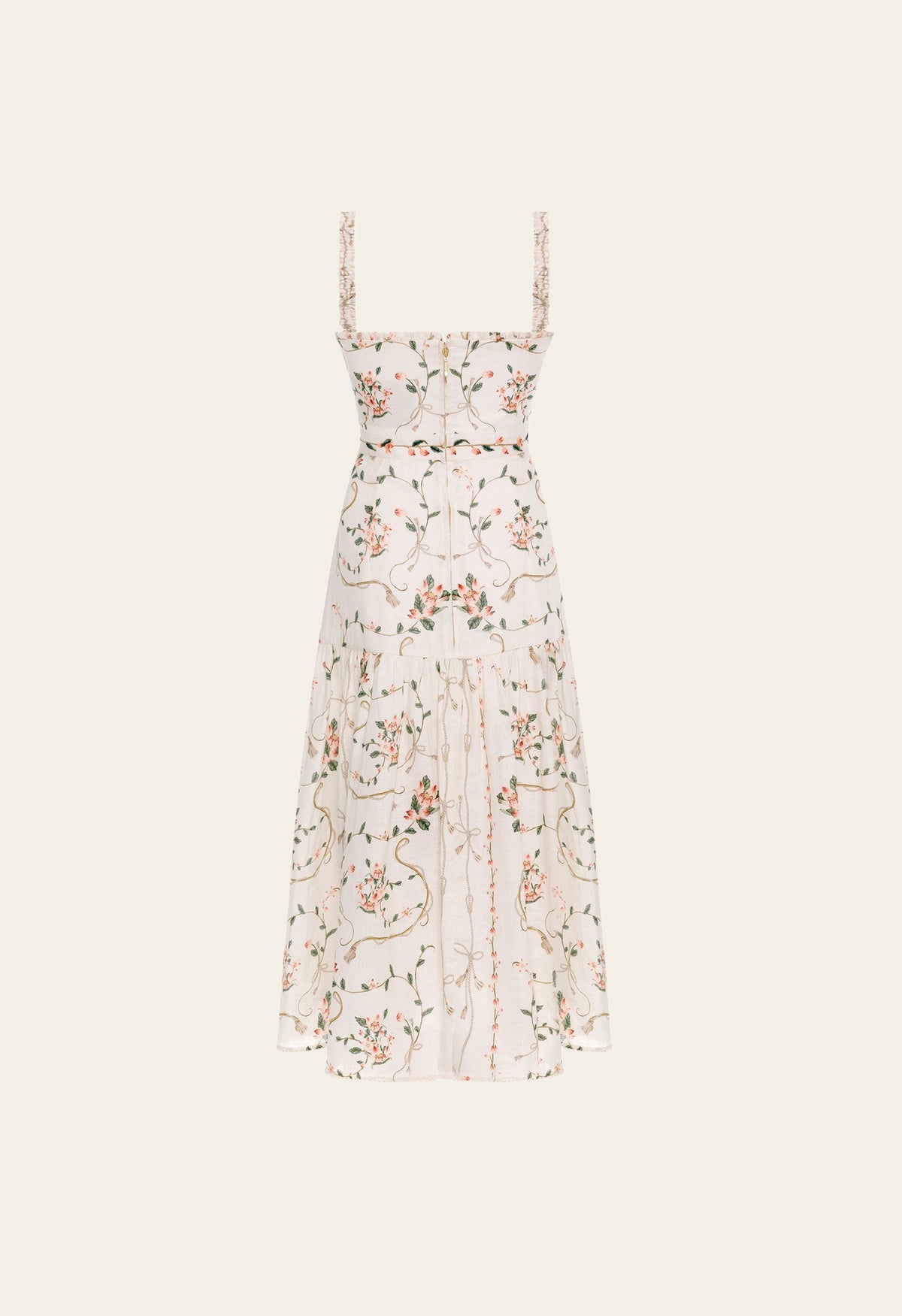 Níspero Navegante Midi Dress