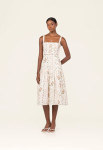 Níspero Navegante Midi Dress