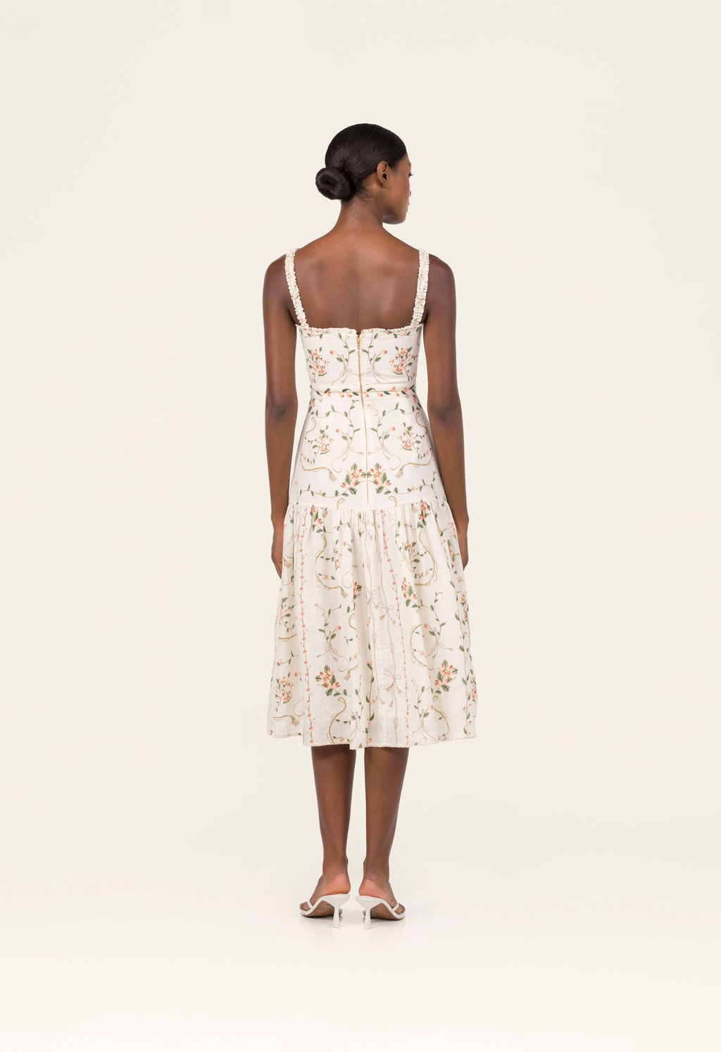 Níspero Navegante Midi Dress