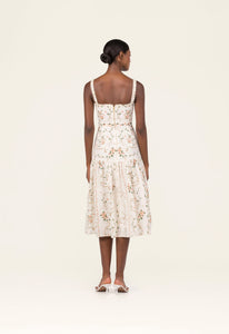 Níspero Navegante Midi Dress